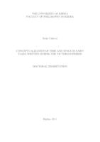 Conceptualization of time and space in fairy tales written during the Victorian period