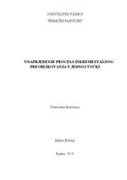 Unaprjeđenje procesa inkrementalnog preoblikovanja u jednoj točki