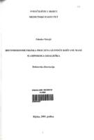 Histomorfometrijska procjena gustoće koštane mase slabinskoga kralješka