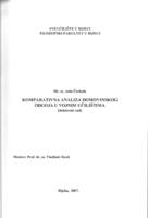 prikaz prve stranice dokumenta Komparativna analiza domovinskog odgoja u vojnim učilištima